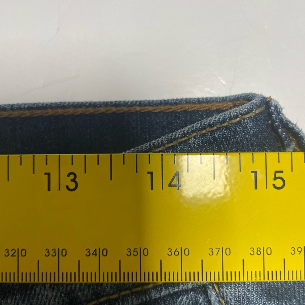 Levi's 515 Bootcut Blue Denim Jeans Women's 8 Long - Picture 9 of 10